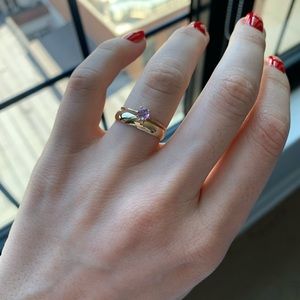 Mondo Mondo - Amethyst Princess Ring